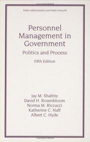 Personnel management in government politics and process