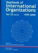 Yearbook of international organizations 1999-2000.