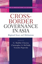 Cross-border governance in Asia regional issues and mechanisms