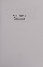 Civil society & peacebuilding a critical assessment