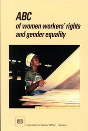 ABC of women workers' rights and gender equality .