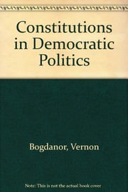 Constitutions in democratic politics