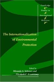 The Internationalization of environmental protection