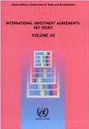 International investment agreements key issues