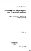 International capital markets and securities regulation
