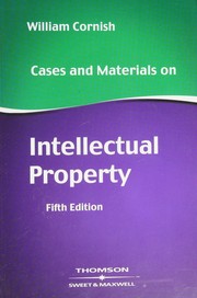 Cases and materials on intellectual property