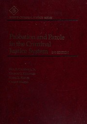 Probation and parole in the criminal justice system