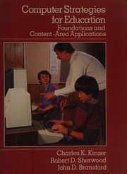 Computer strategies for education foundations and content-area applications