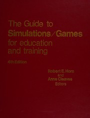The Guide to simulations/games for education and training