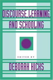 Discourse, learning, and schooling