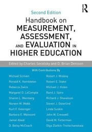 Handbook on measurement, assessment, and evaluation in higher education