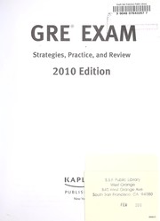 GRE exam strategies, practice and review.