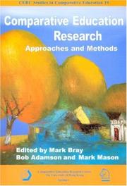 Comparative education research approaches and methods