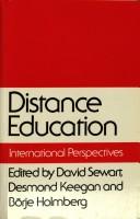 Distance education international perspectives