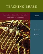Teaching brass a resource manual