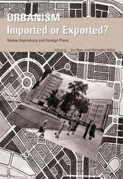 Urbanism imported or exported