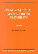 Pragmatics of word order flexibility offprint