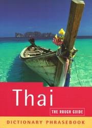 Thai a Rough guide phrasebook
