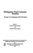 Philippine post-colonial studies essays on language and literature