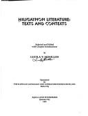 Hiligaynon literature texts and contexts