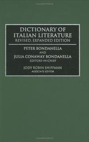 Dictionary of Italian literature