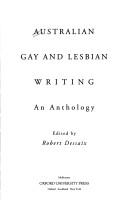 Australian gay and lesbian writing an anthology
