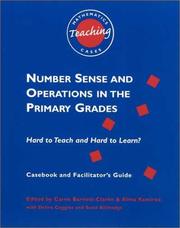Number sense and operations in the primary grades hard to teach and hard to learnn