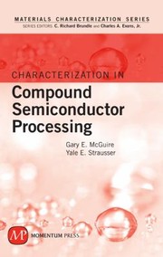 Characterization in compound semiconductor processing