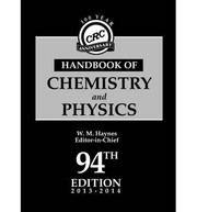 CRC handbook of chemistry and physics a ready-reference book of chemical and physical data
