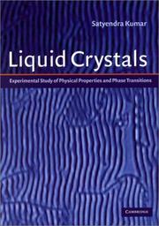 Liquid crystals experimental study of physical properties and phase transitions