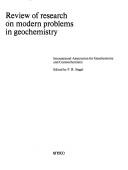 Review of research on modern problems in geochemistry