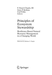 Principles of ecosystem stewardship resilience-based natural resource management in a changing world