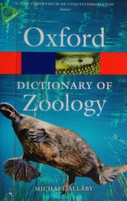 A dictionary of zoology