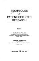 Techniques of patient-oriented research