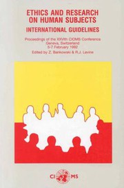 Ethics and research on human subjects international guidelines : proceedings of the XXVIth CIOMS Conference, Geneva, Switzerland, 5-7 February 1992