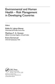 Environmental and human health risk management in developing countries