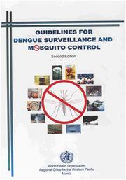 Guidelines for dengue surveillance and mosquito control.