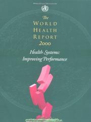 The world health report 2000 health systems : improving performance.