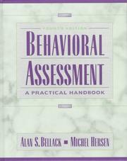 Behavioral assessment a practical handbook