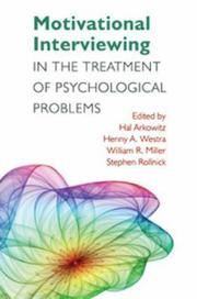 Motivational interviewing in the treatment of psychological problems