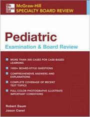 Pediatric examination & board review