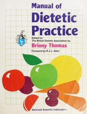 Manual of dietetic practice