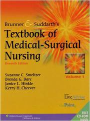 Brunner & Suddarth's Textbook of medical-surgical nursing