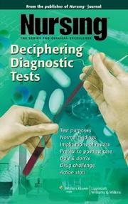 Nursing. Deciphering diagnostic tests.