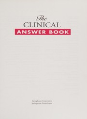 The Clinical answer book.