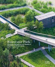 Rainwater park stormwater management and utilization in landscape design