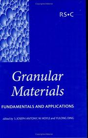 Granular materials fundamentals and applications