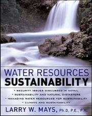 Water resources sustainability