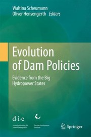 Evolution of dam policies evidence from the big hydropower states