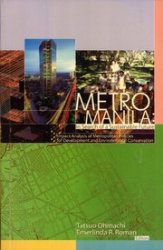 Metro Manila in search of a sustainable future impact analysis of metropolitan policies for development and environmental conservation